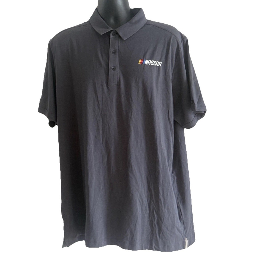 Ogio Nascar Polo Gray Men's Shirt Sz 2XL NWT